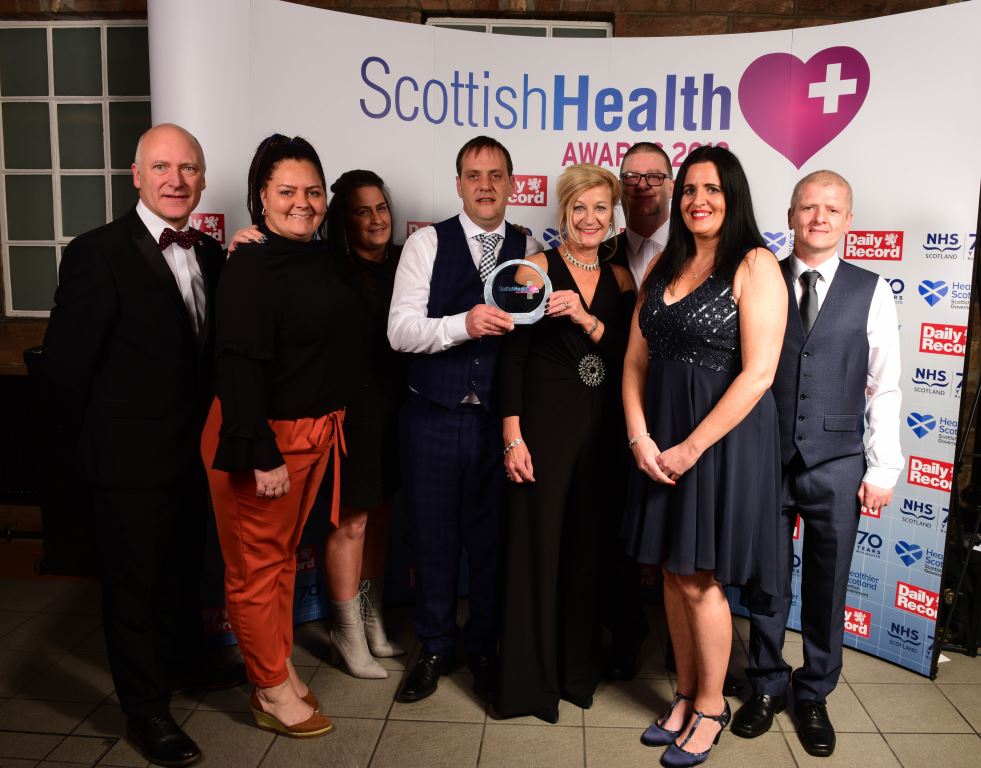Success at Scottish Health Awards for Glasgow Recovery Communities
